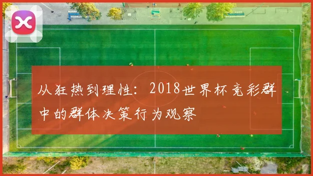 从狂热到理性：2018世界杯竞彩群中的群体决策行为观察